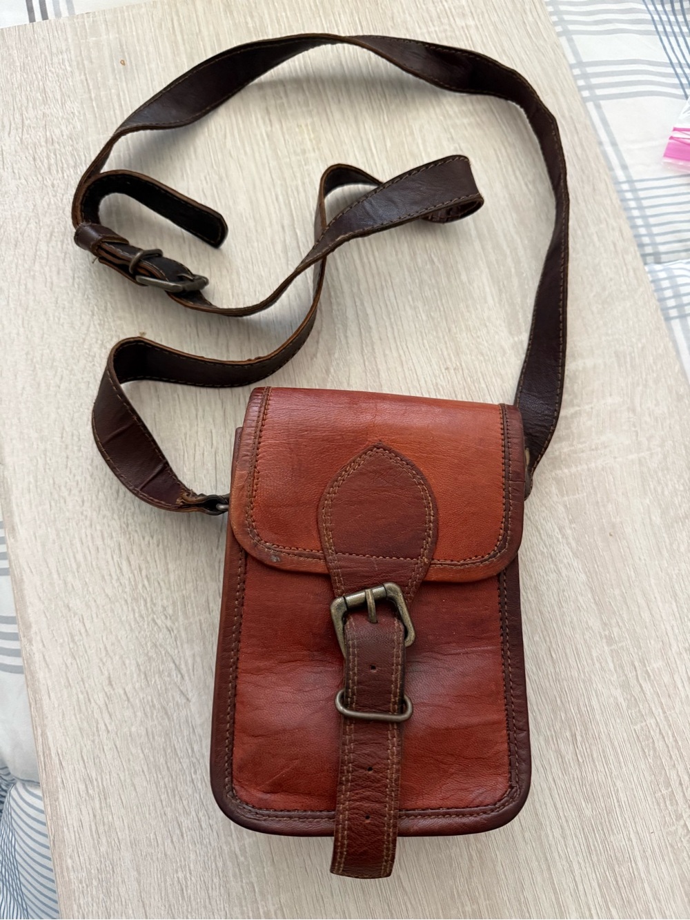 Classic Brown Crossbody Bag